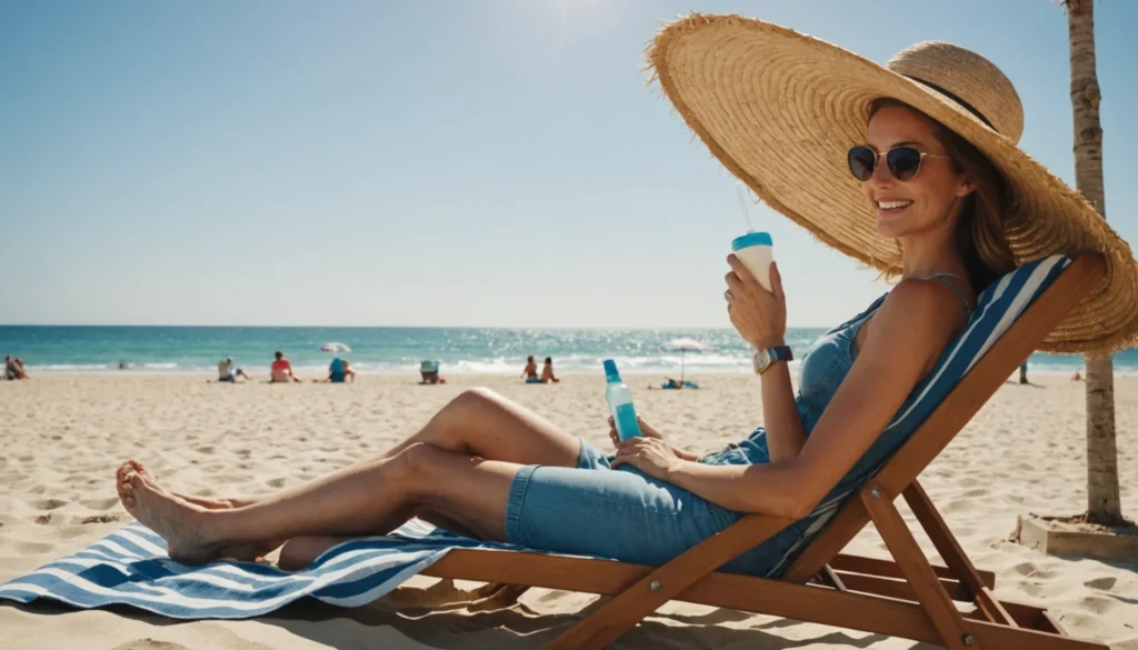 bronzage peau blanche