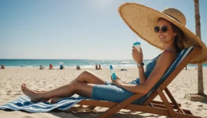 bronzage peau blanche
