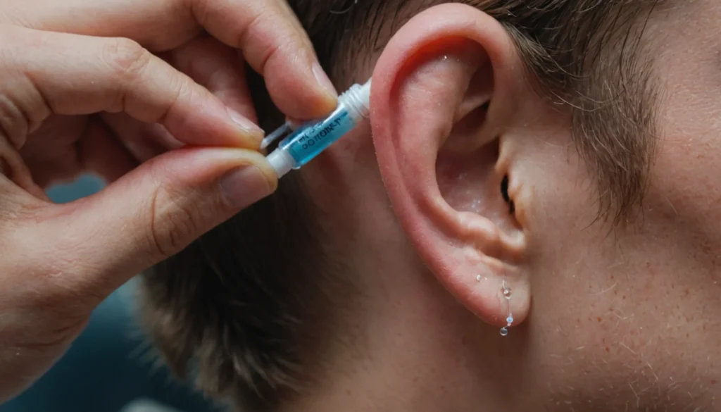 eau oxygénée piercing