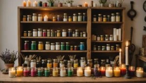 faire des bougies avec des restes